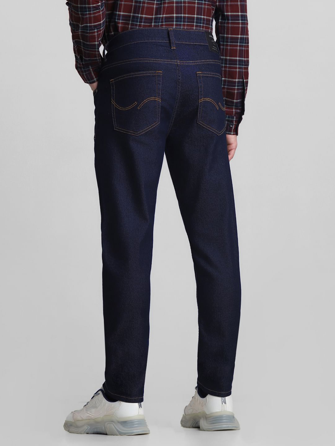 Dark Blue Low Rise Ben Skinny Jeans