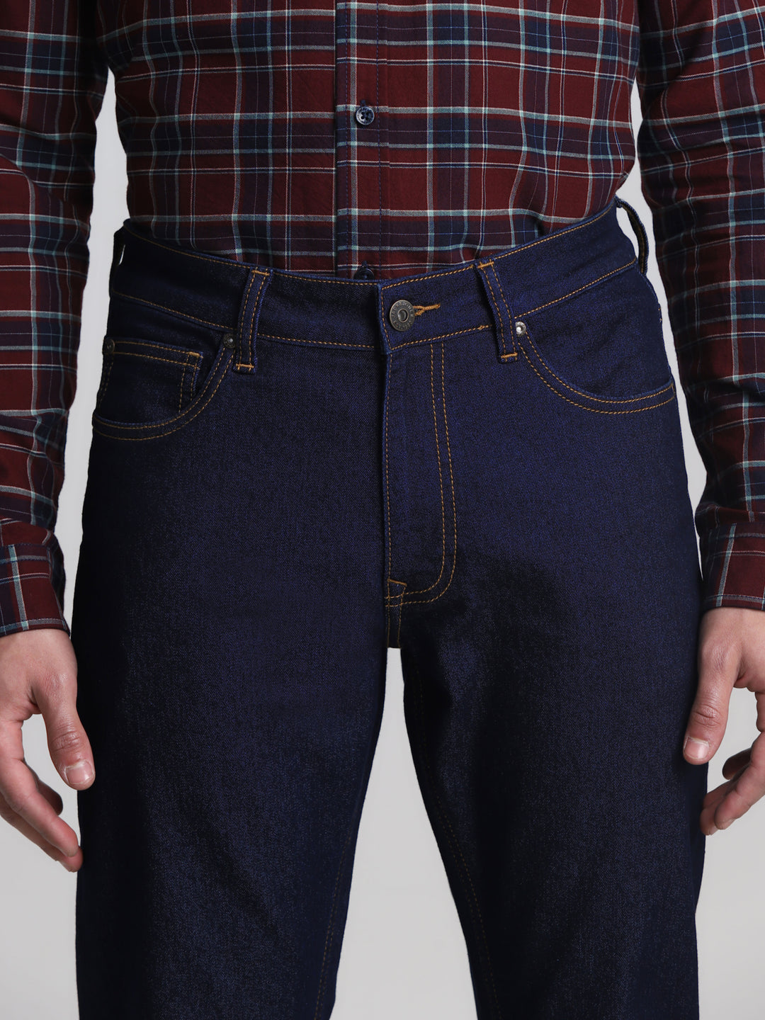 Dark Blue Low Rise Ben Skinny Jeans