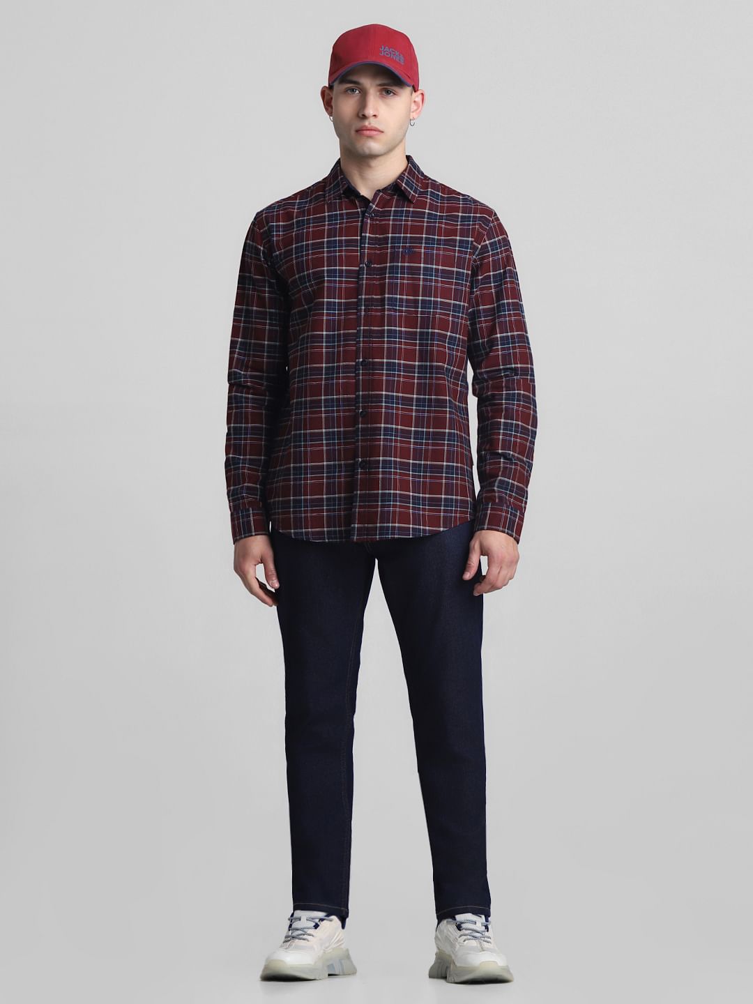 Dark Blue Low Rise Ben Skinny Jeans