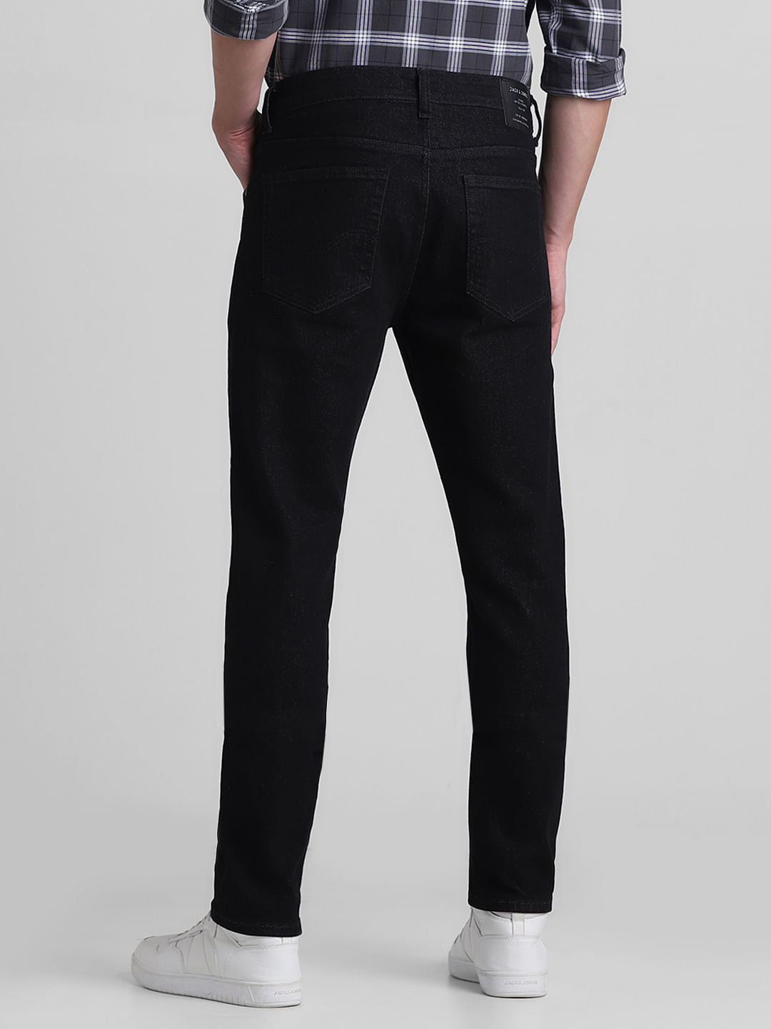 Black Low Rise Ben Skinny Fit Jeans