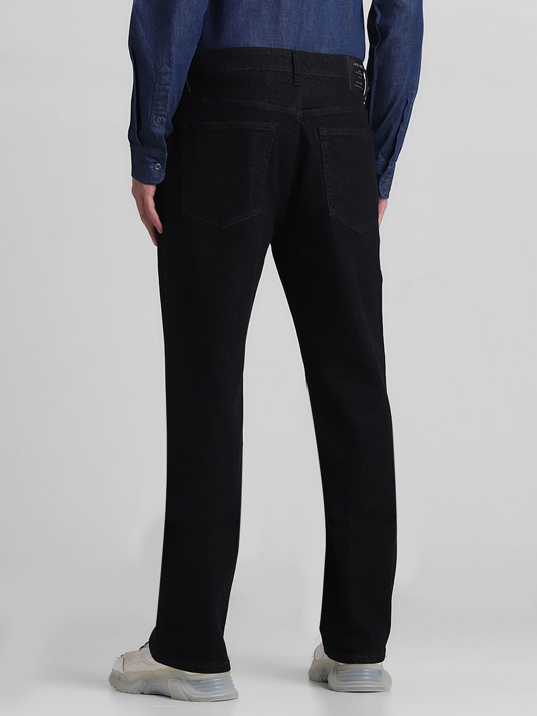 Black High Rise Ray Bootcut Fit Jeans