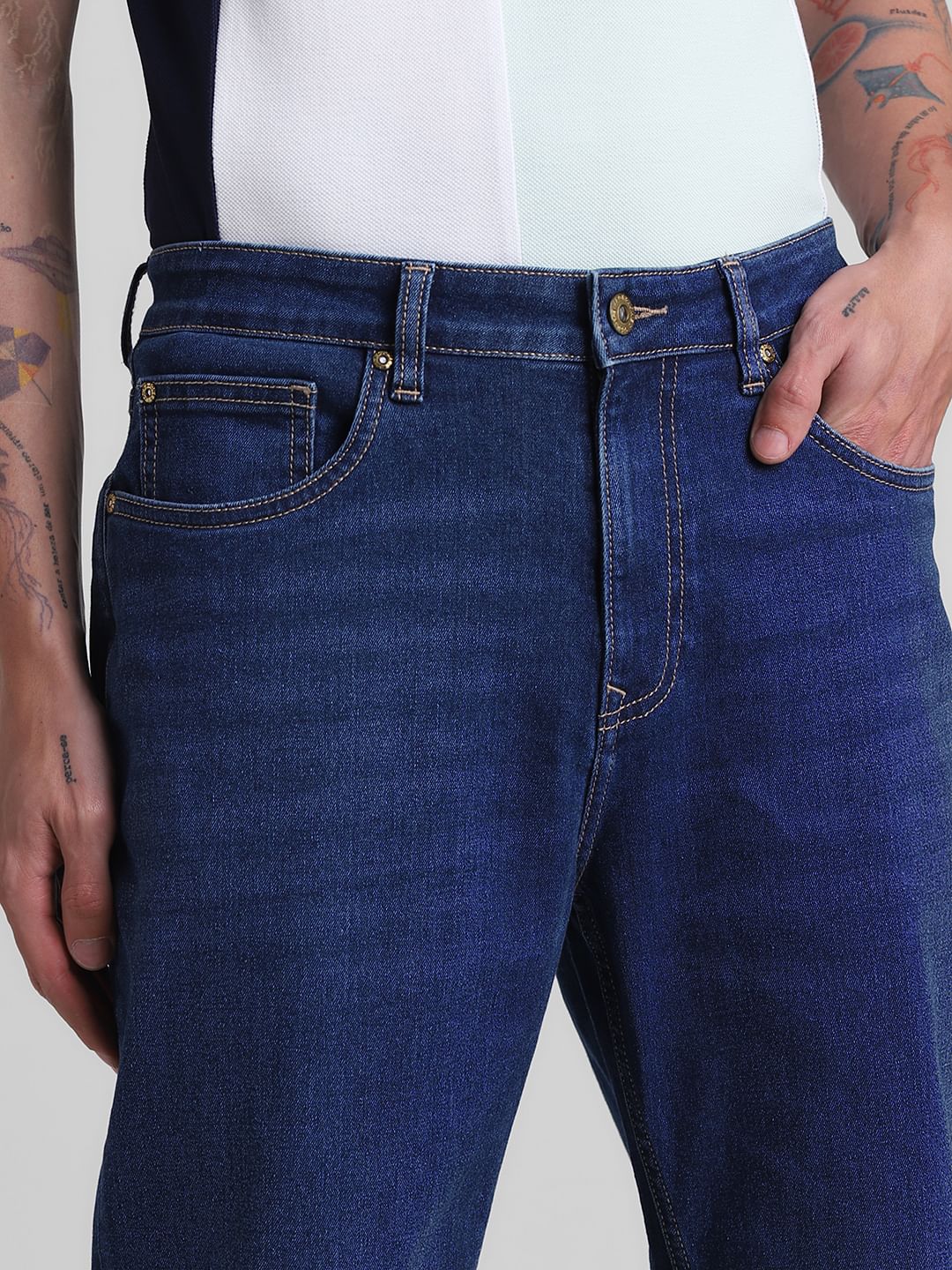 Dark Blue High Rise Ray Bootcut Jeans