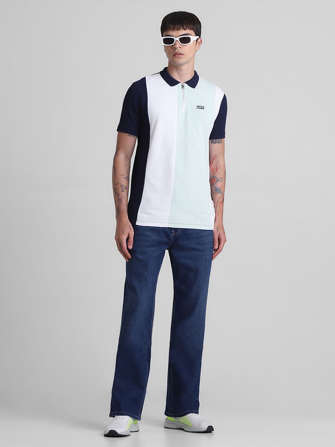 Dark Blue High Rise Ray Bootcut Jeans