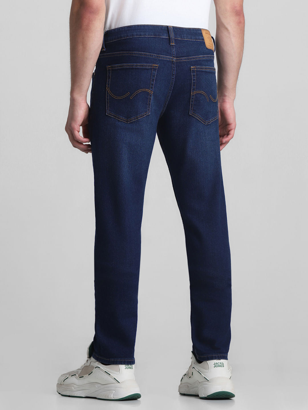 Dark Blue Low Rise Glenn Slim Fit Jeans