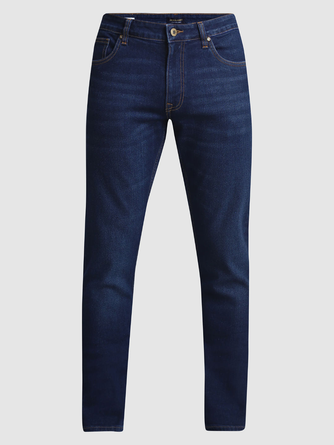 Dark Blue Low Rise Glenn Slim Fit Jeans
