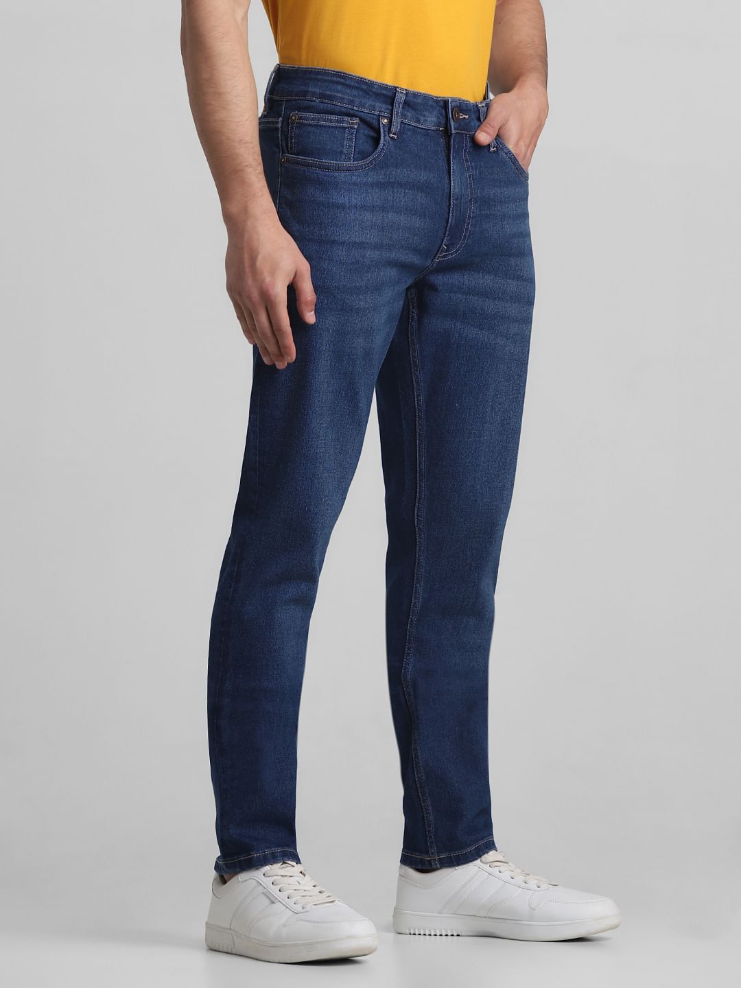 Light Blue Low Rise Tim Slim Fit Jeans