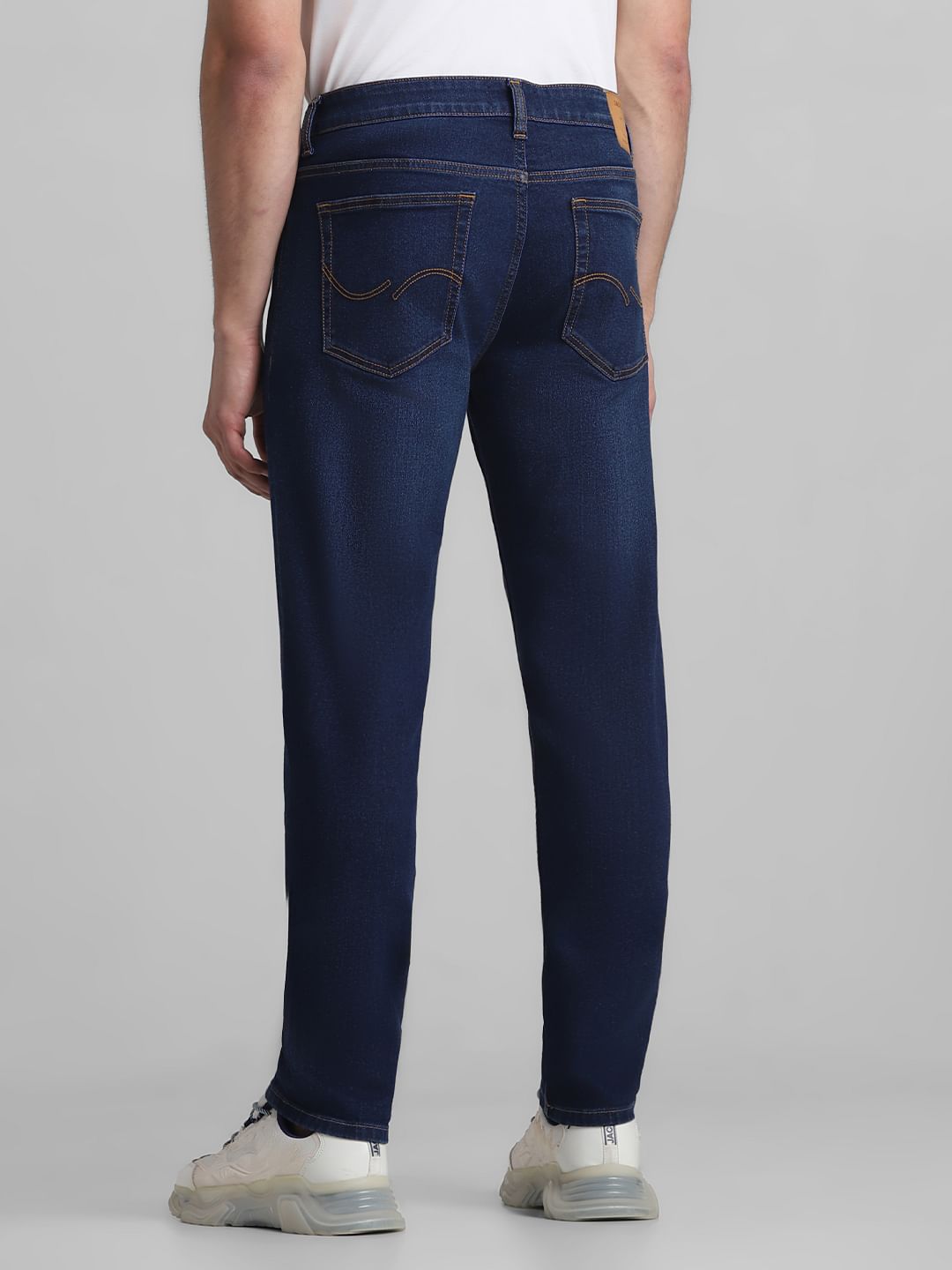 Blue Low Rise Ben Skinny Fit Jeans