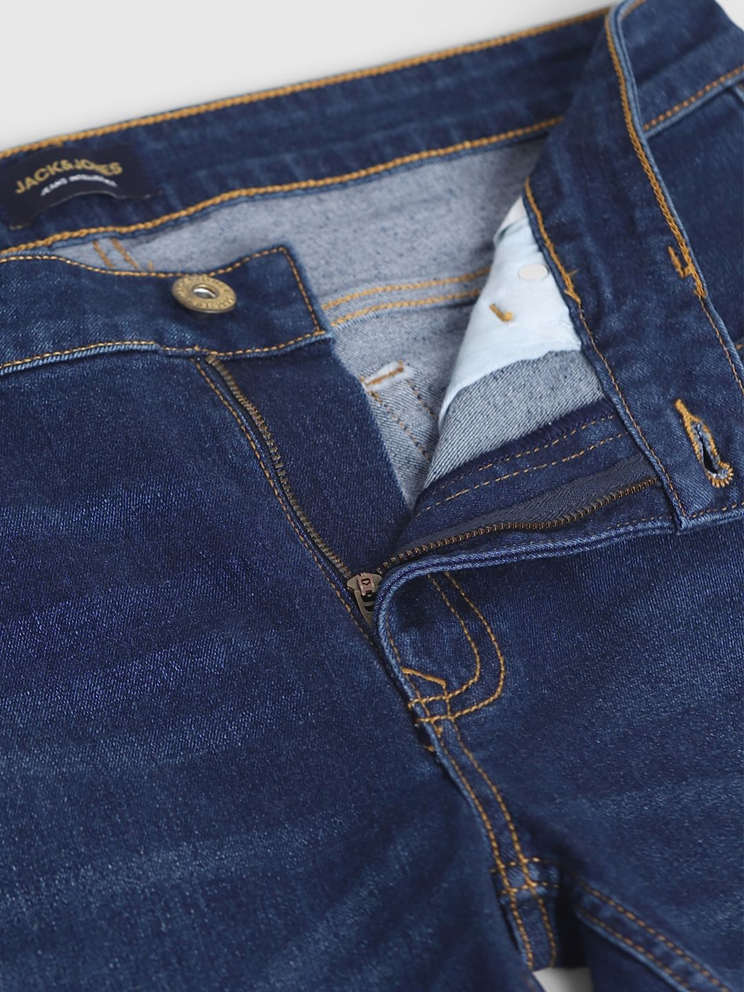 Blue Low Rise Ben Skinny Fit Jeans