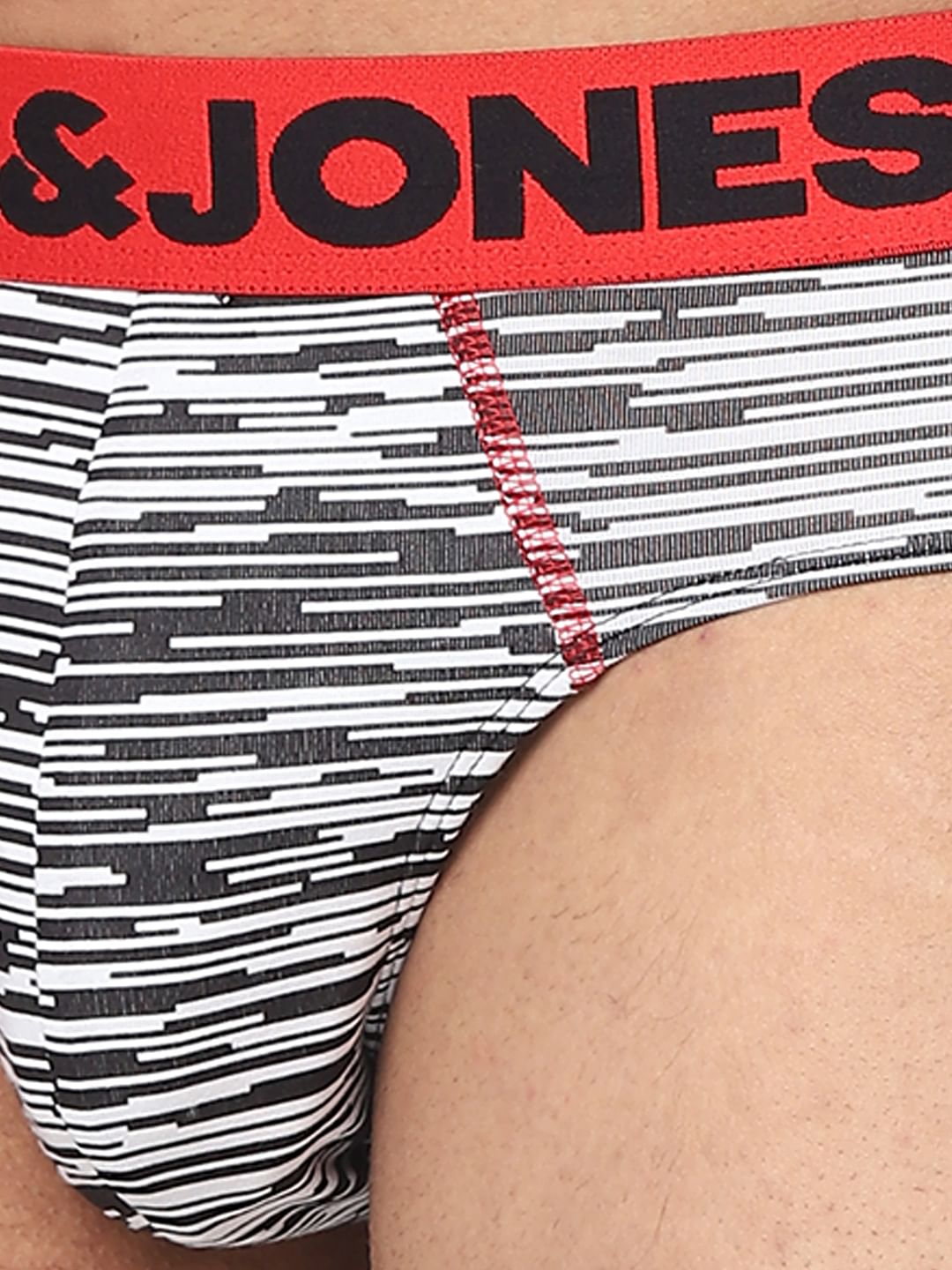 Black Printed Briefs