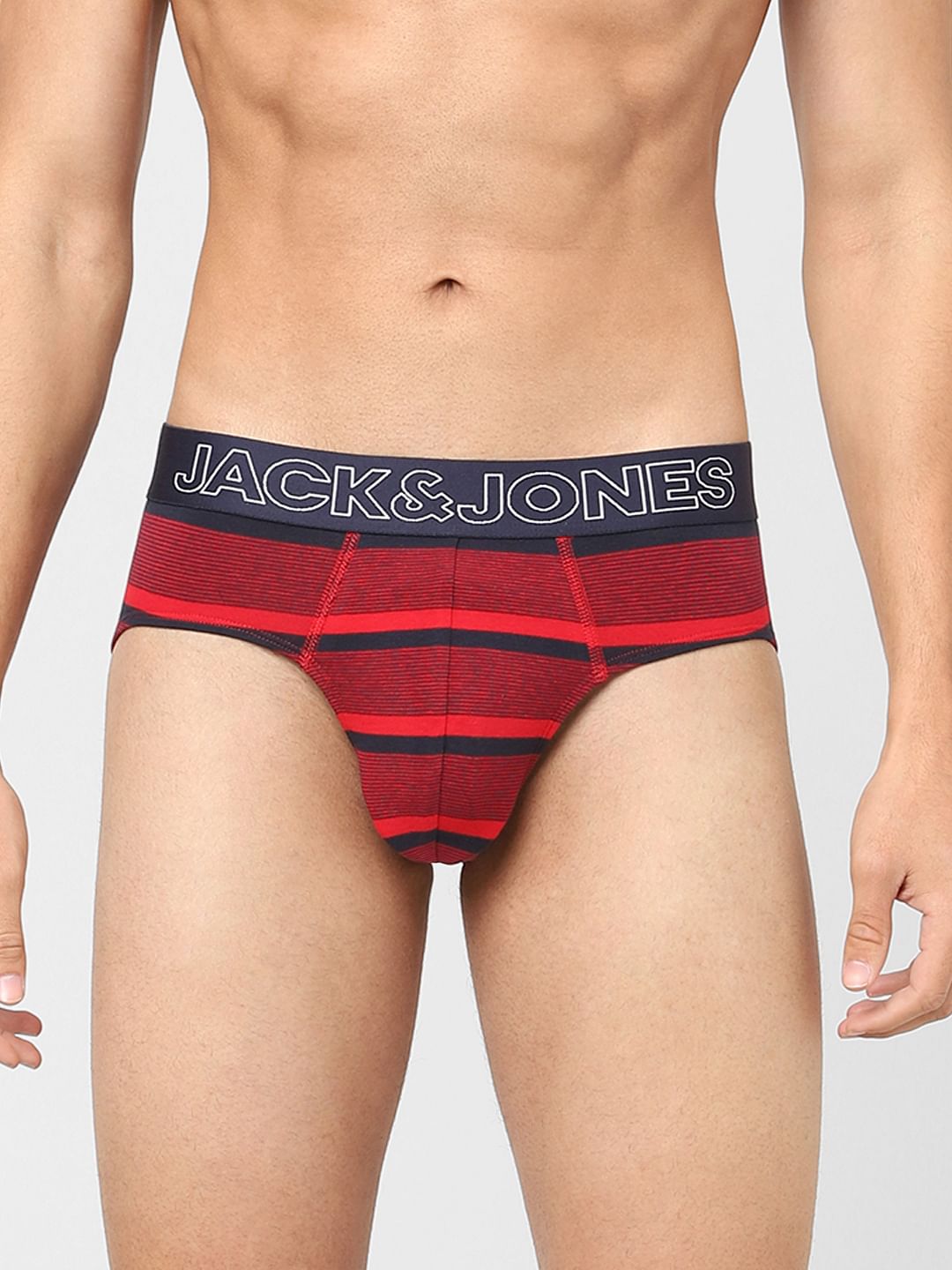 Red Striped Briefs