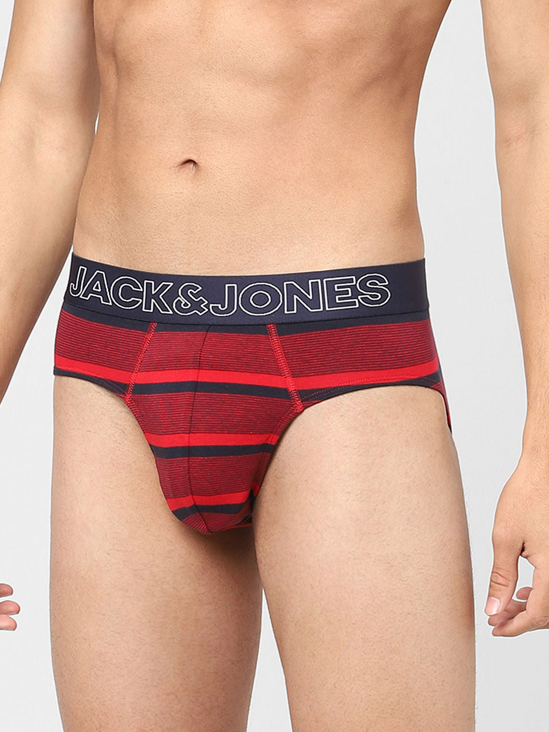 Red Striped Briefs