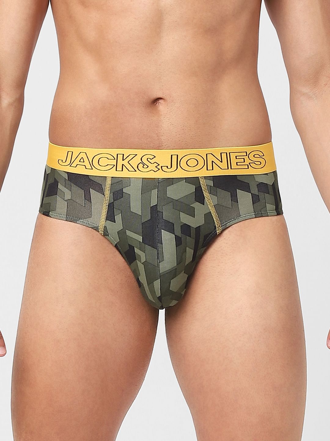 Green Como Briefs - S