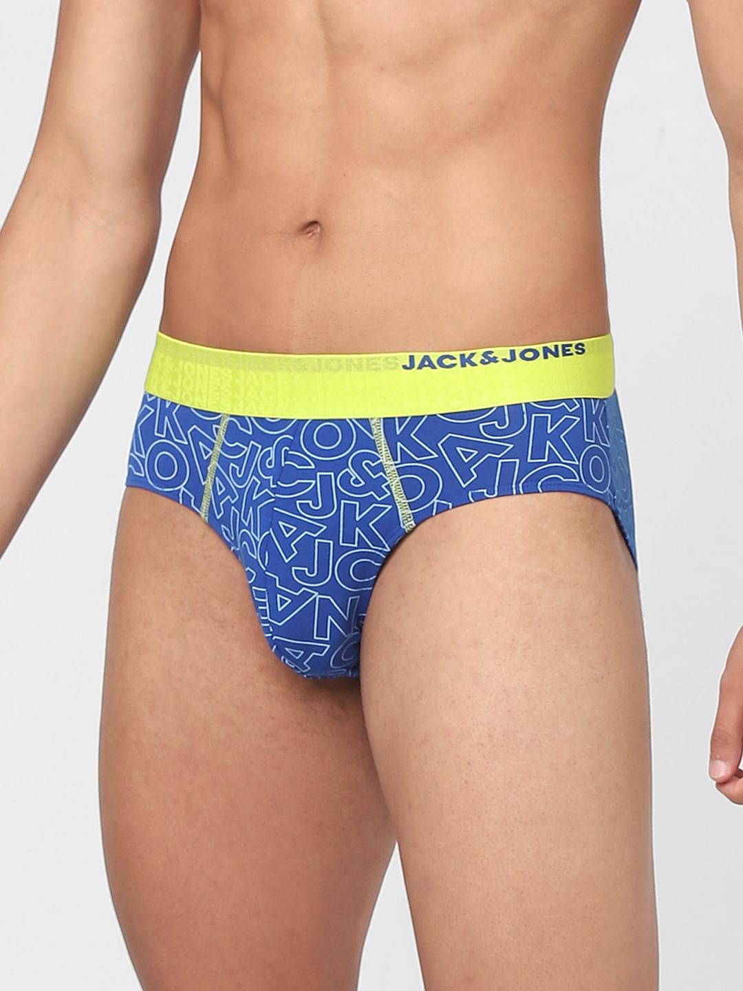 Blue Printed Briefs