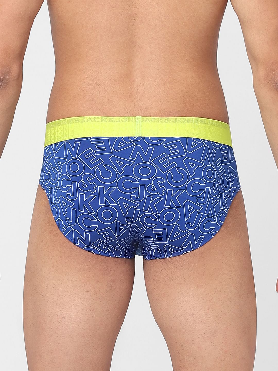 Blue Printed Briefs