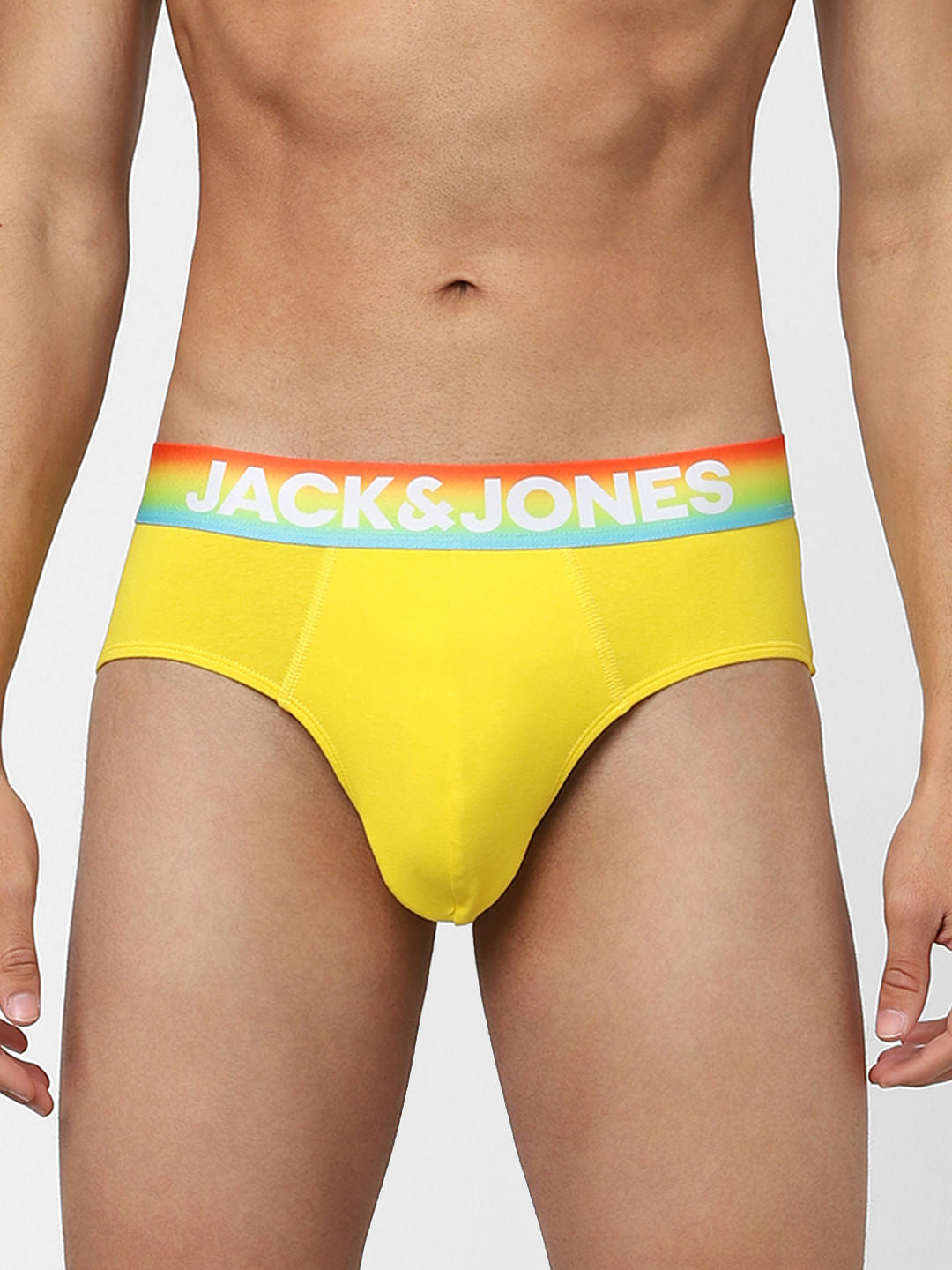Pack Of 2 Yellow & Orange Briefs