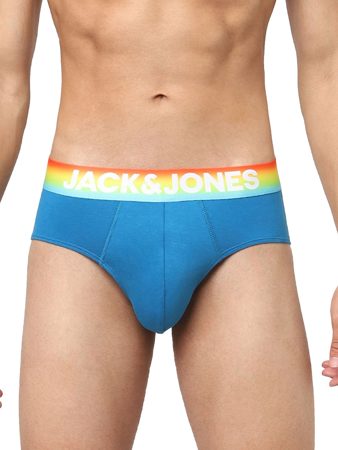 Pack Of 2 Blue & Red Briefs