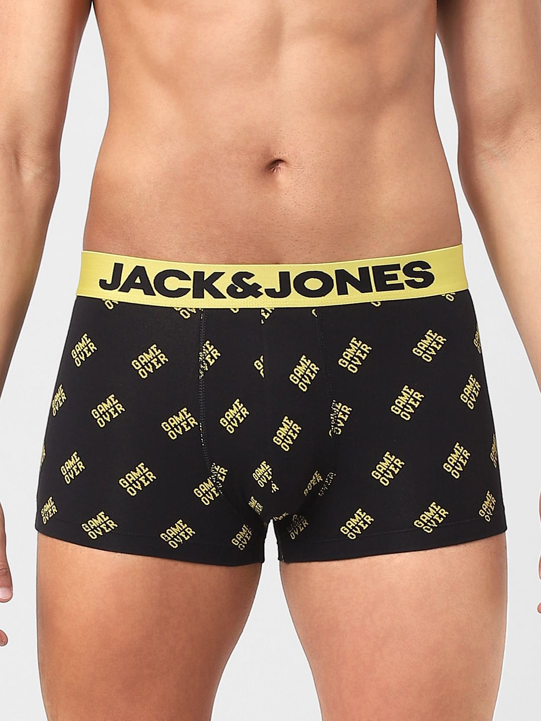 Black Game Over Trunks - S