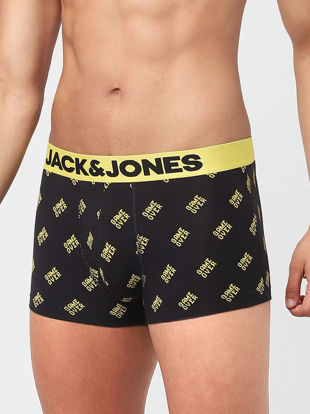 Black Game Over Trunks
