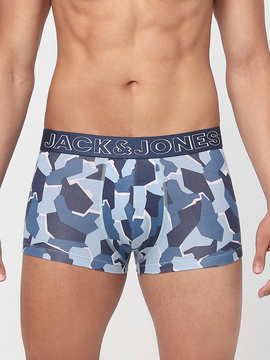 Blue Camo Trunks - S