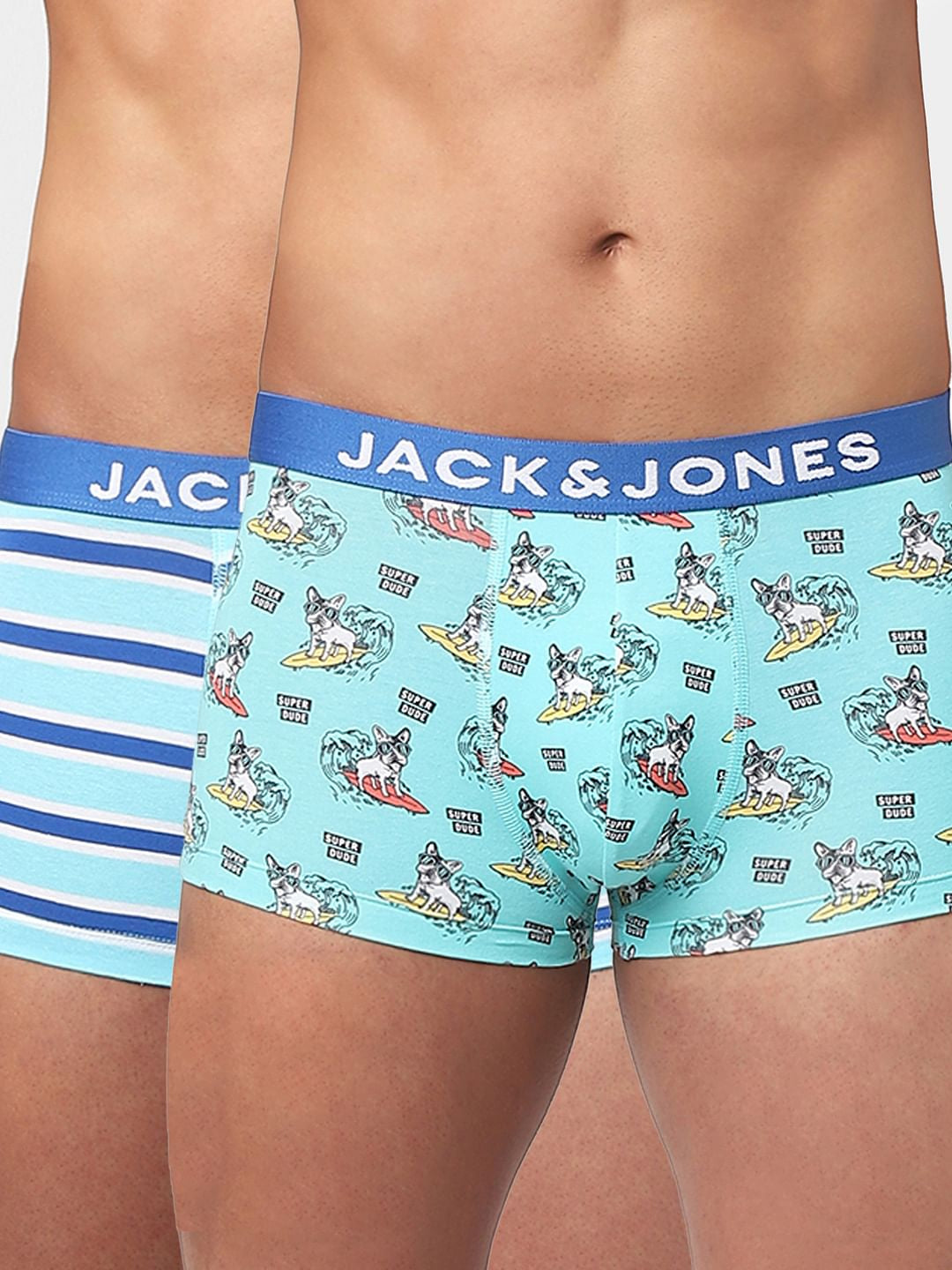 Pack Of 2 Graphic Print Trunks