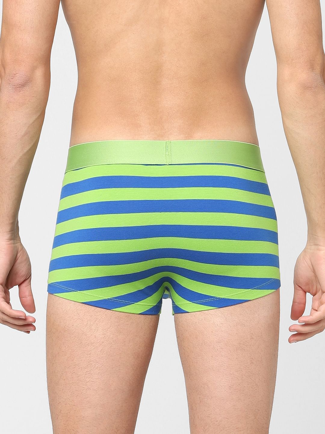 Green Striped Trunks