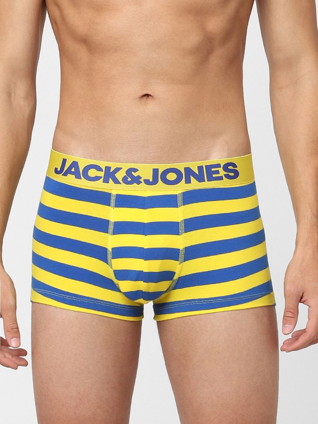 Yellow Striped Trunks - S