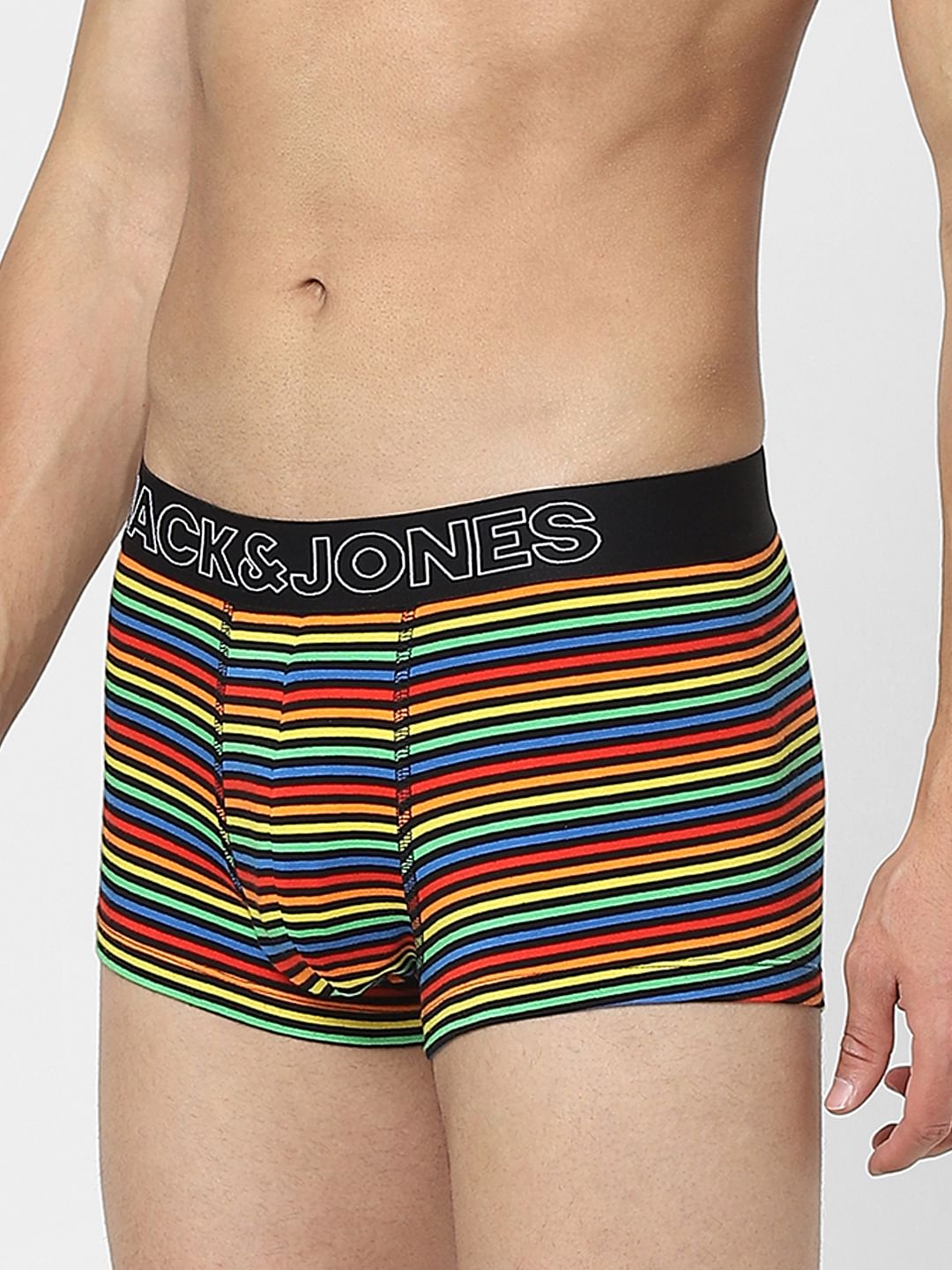 Multi-coloured Striped Trunks
