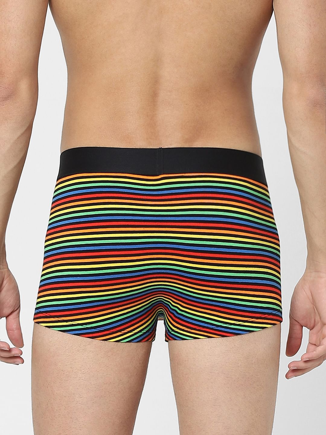 Multi-coloured Striped Trunks