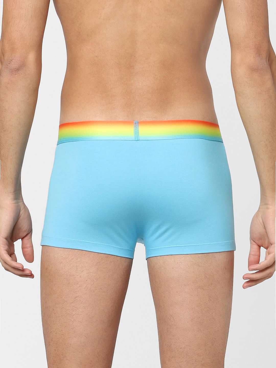 Pack Of 2 Blue & Orange Trunks