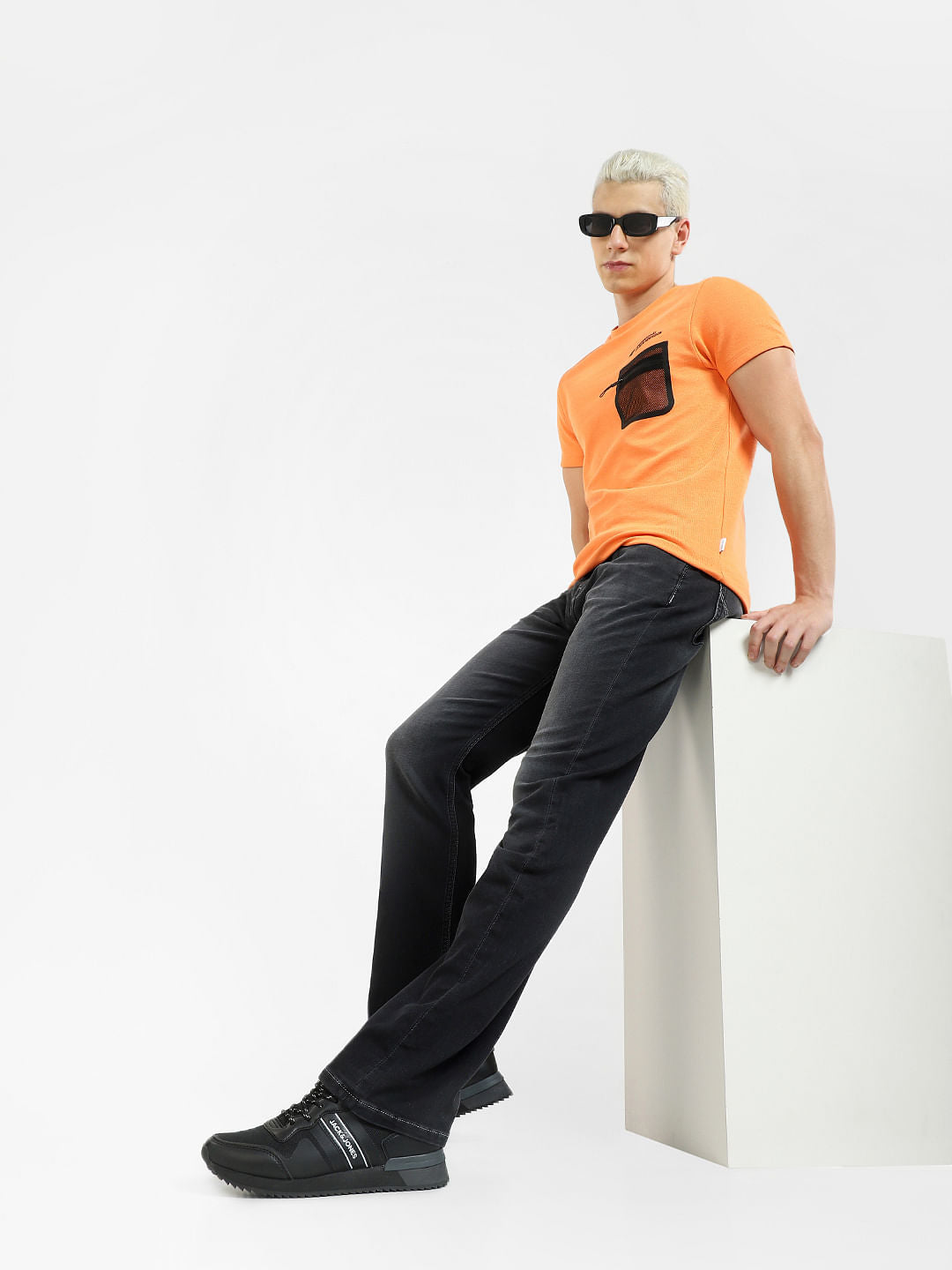 Dark Grey High Rise Ray Bootcut Jeans - 28/30