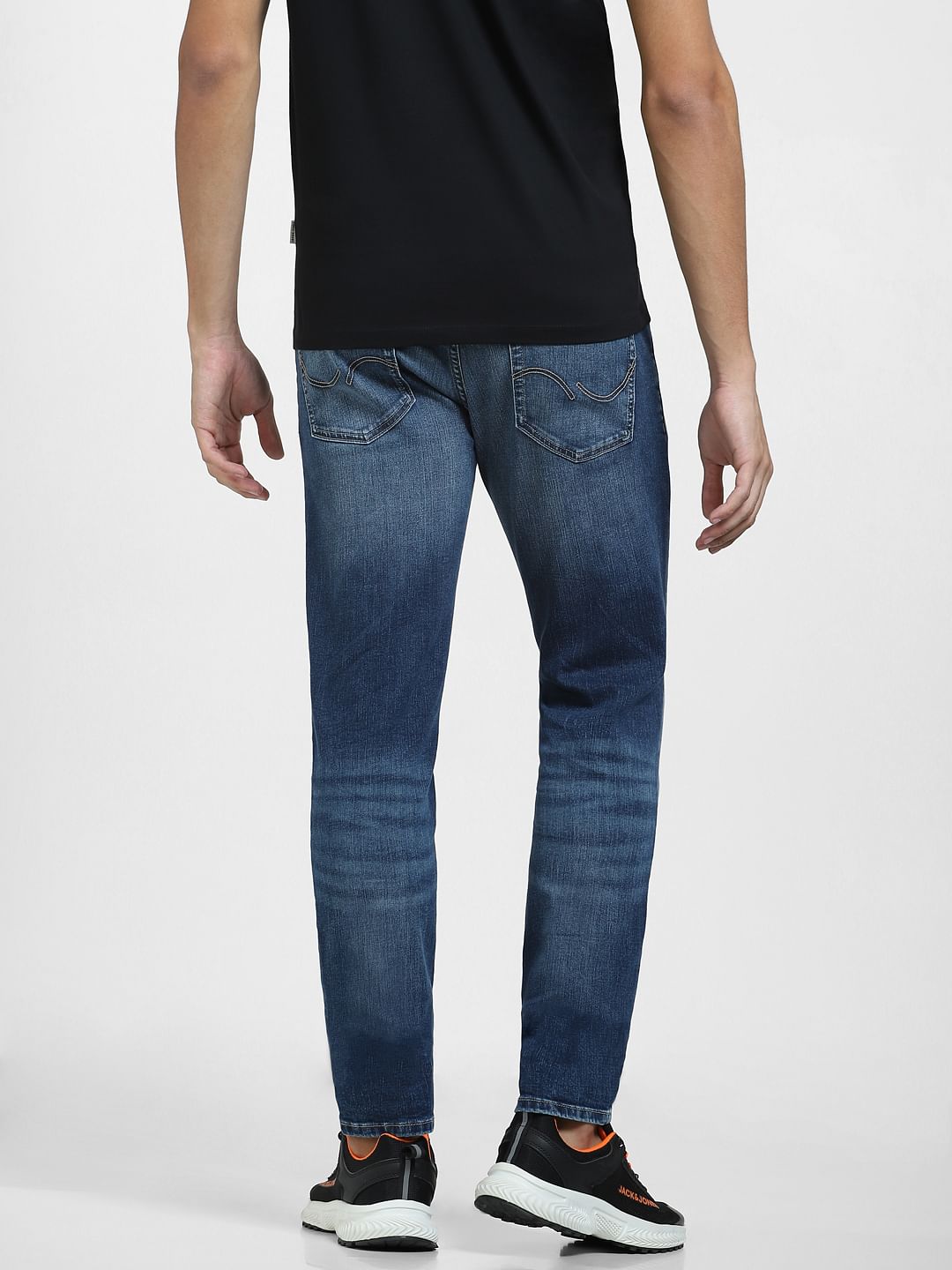 Blue Low Rise Ben Skinny Fit Jeans