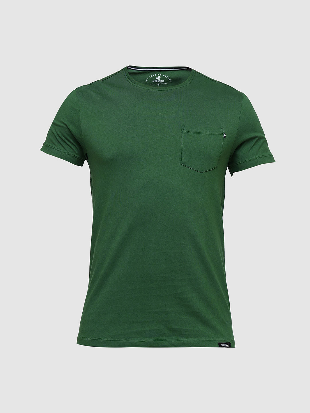 PRODUKT by JACK&JONES Green Crew Neck T-shirt