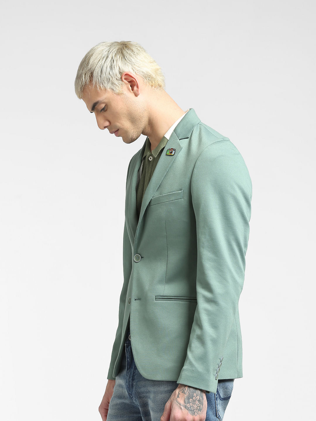 Green Formal Blazer