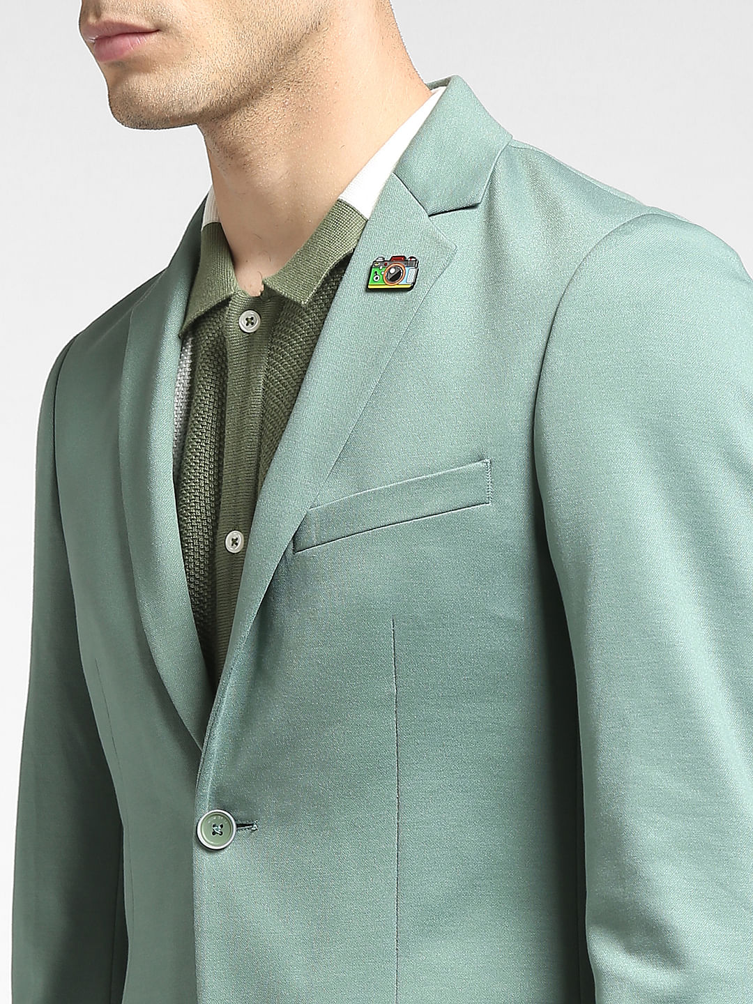 Green Formal Blazer