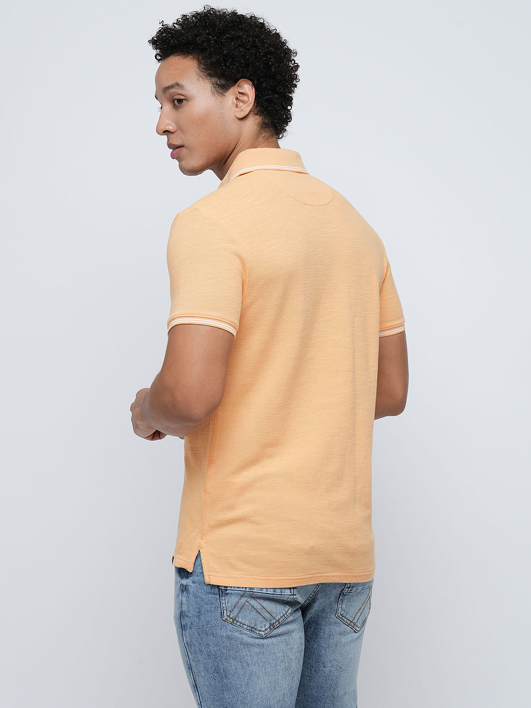 PRODUKT by JACK&JONES Orange Cotton Polo