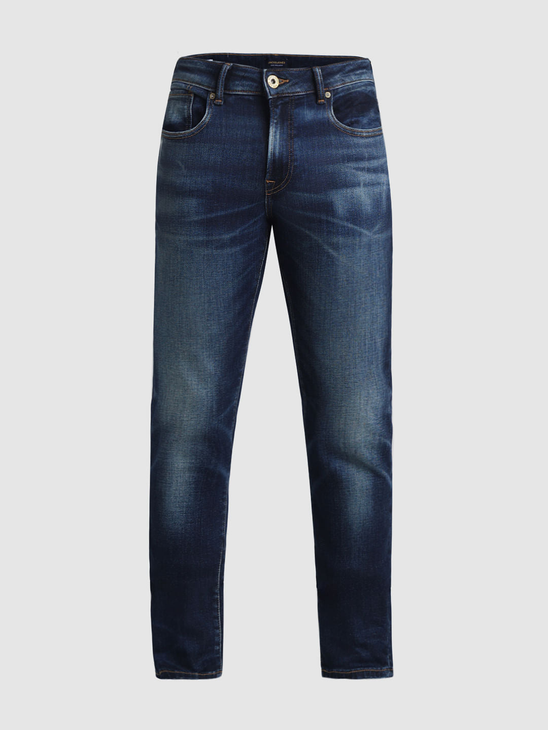 Dark Blue Low Rise Glenn Slim Fit Jeans