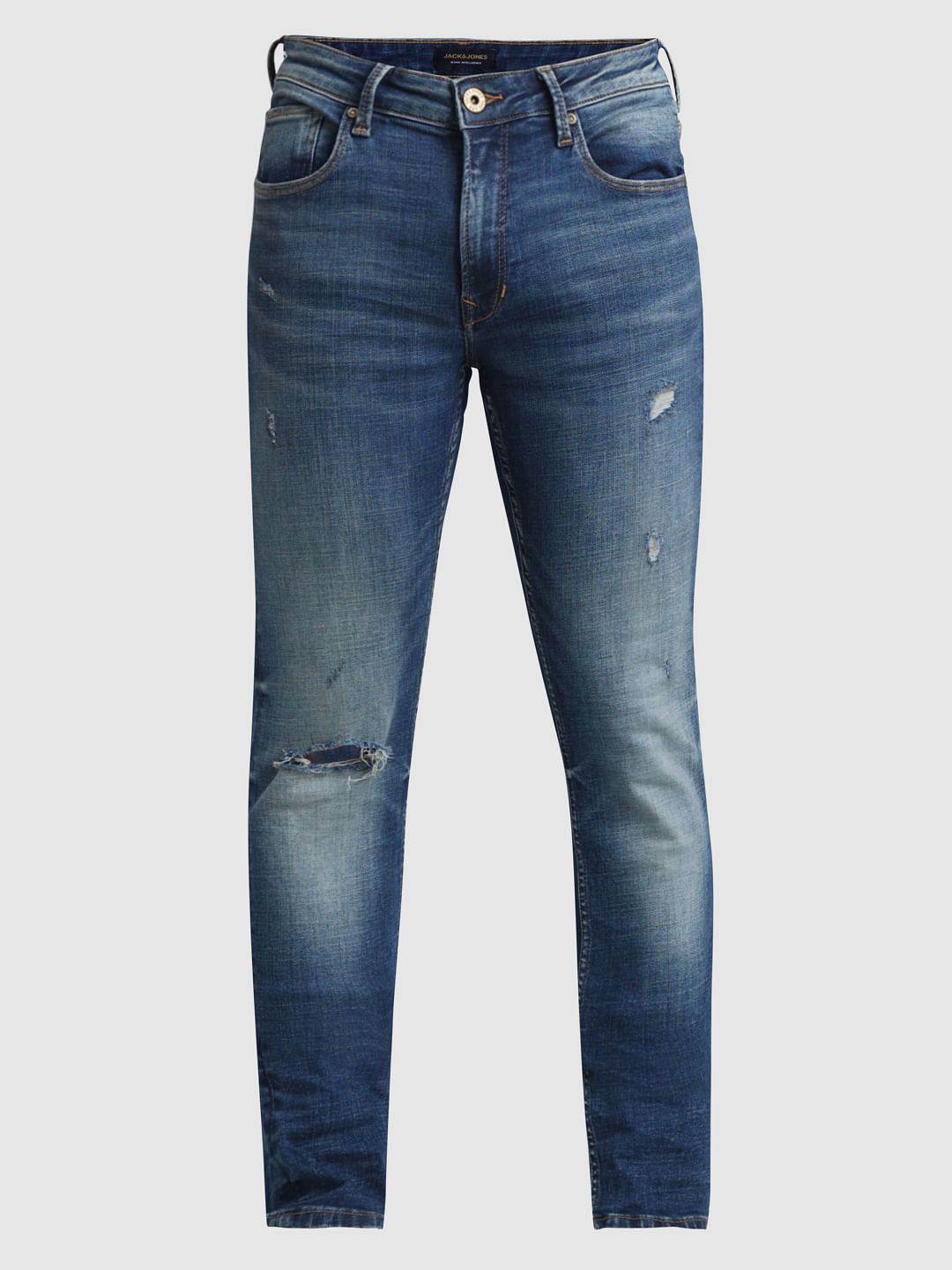 Dark Blue Low Rise Ben Skinny Jeans
