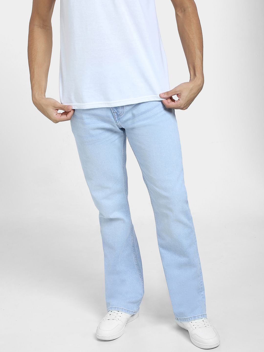 Light Blue High Rise Ray Bootcut Jeans