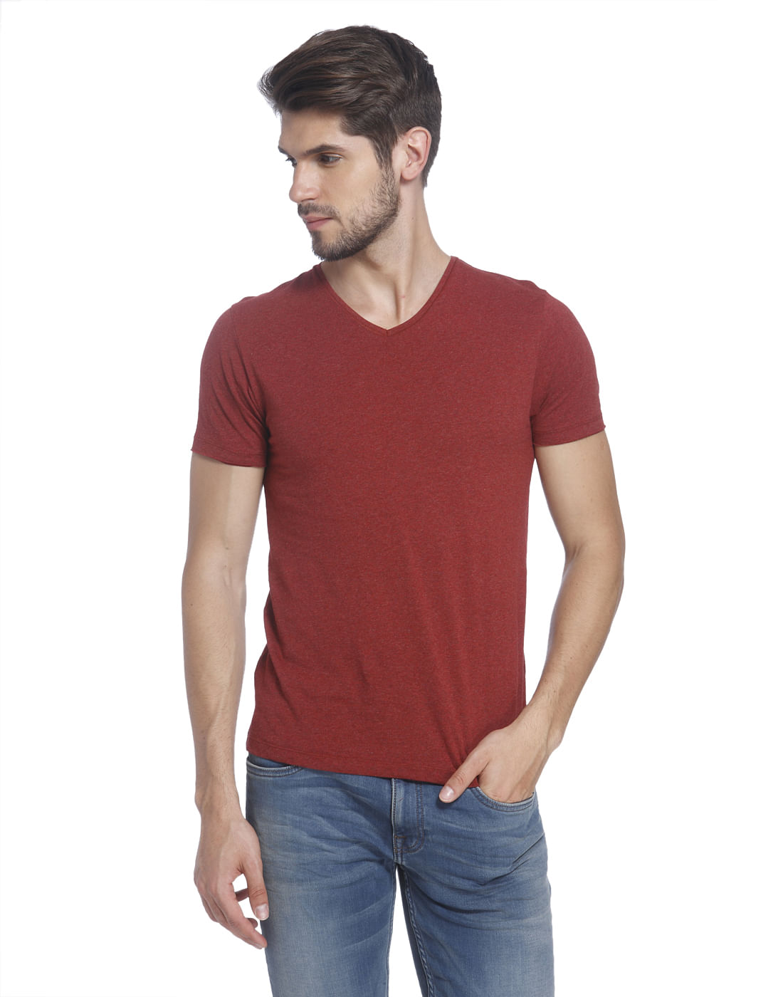 Solid T-Shirt - S