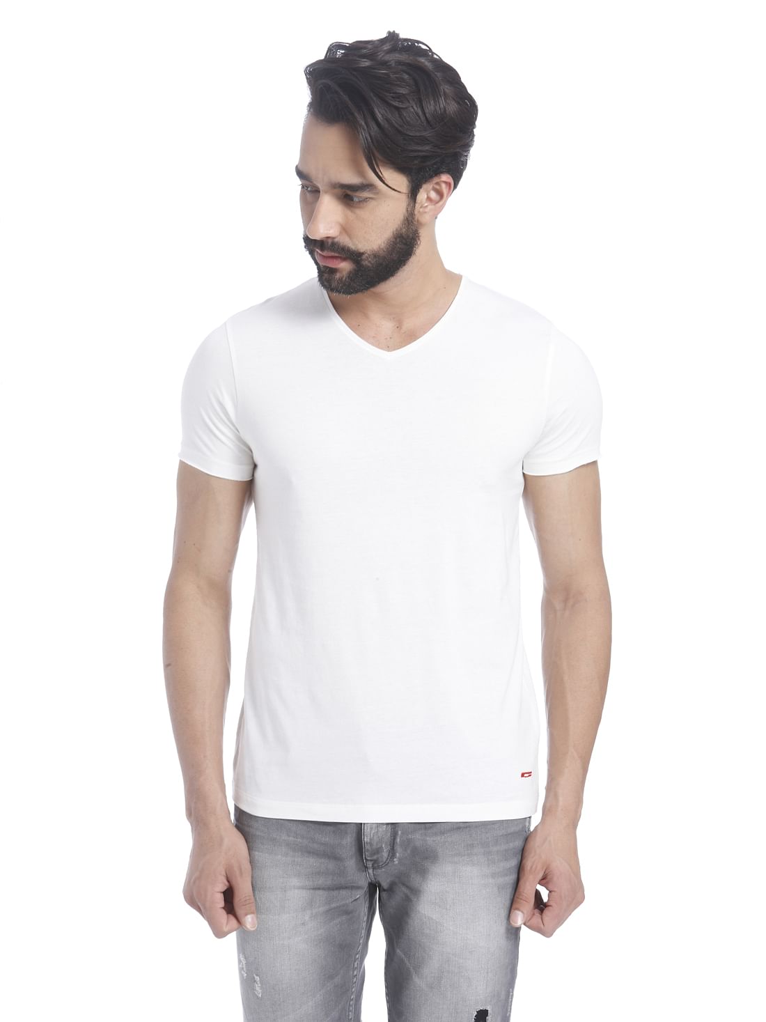 Solid Casual T-Shirt