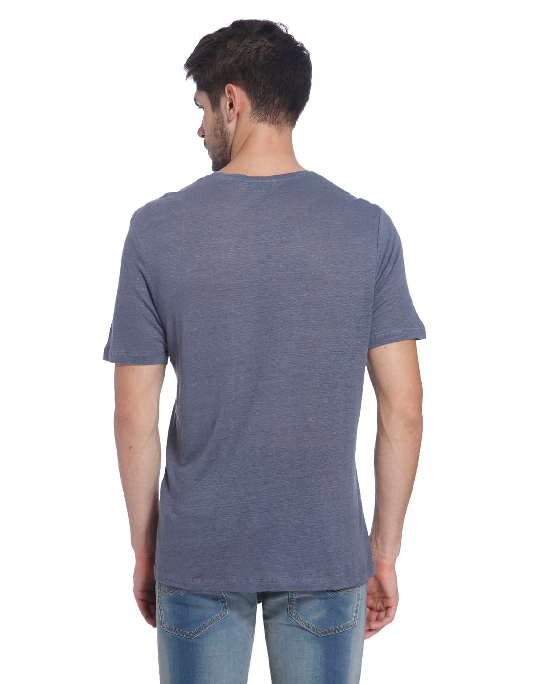 Solid Linen T-Shirt