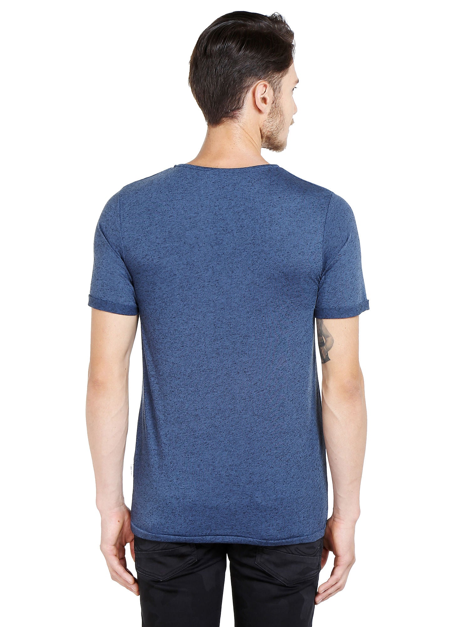 Blue Crew Neck T-Shirt