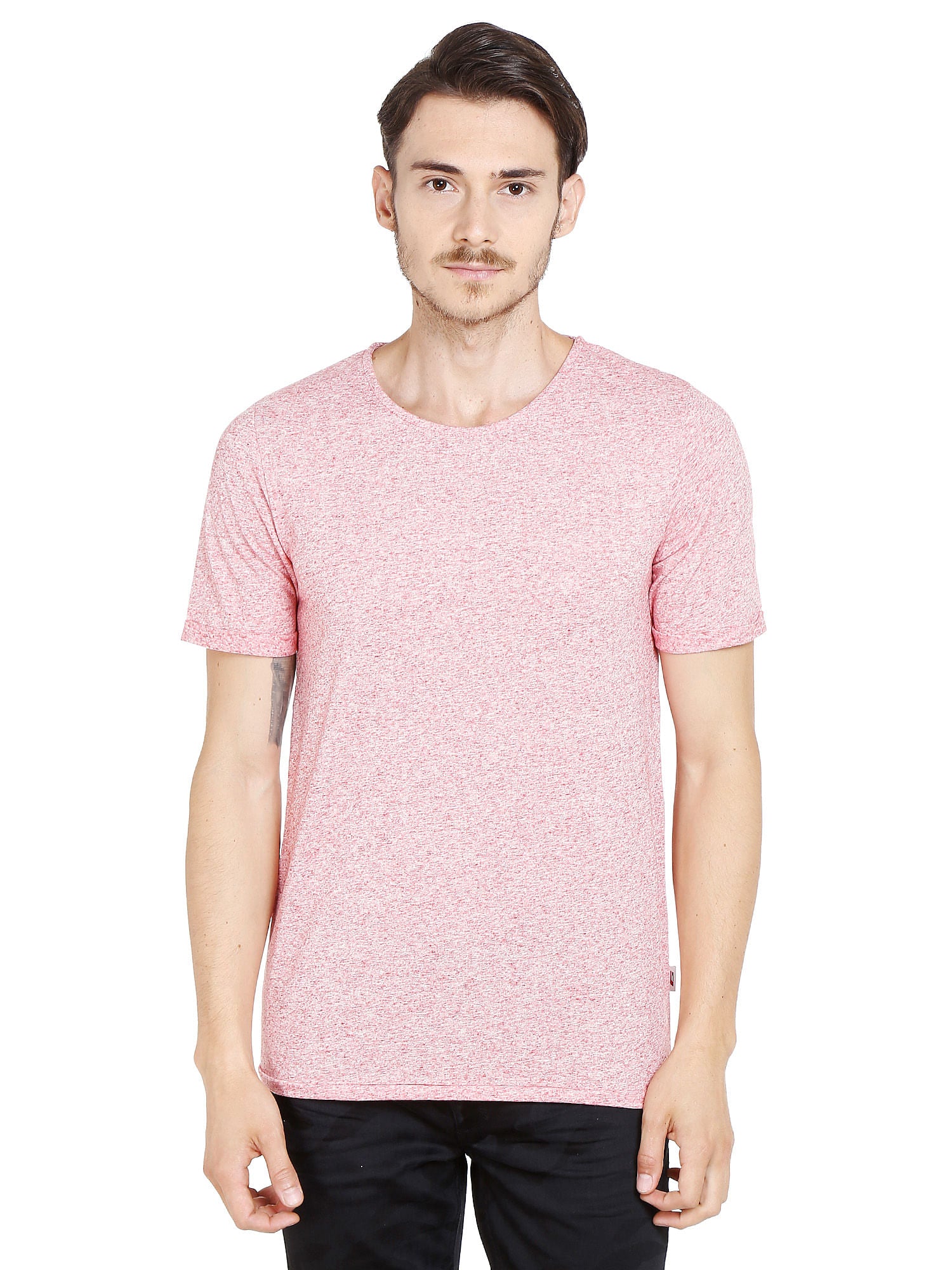 Red Crew Neck T-Shirt