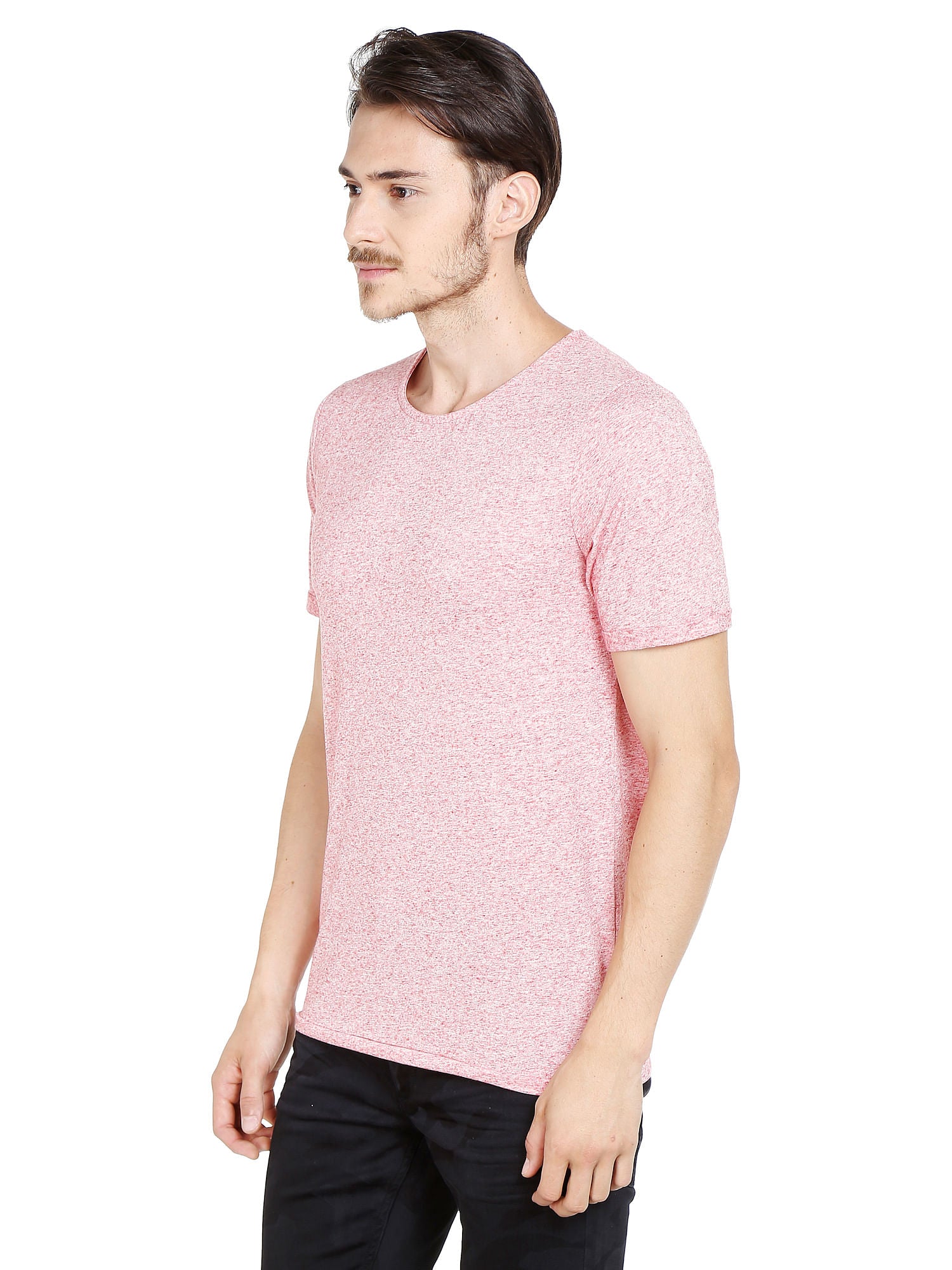 Red Crew Neck T-Shirt