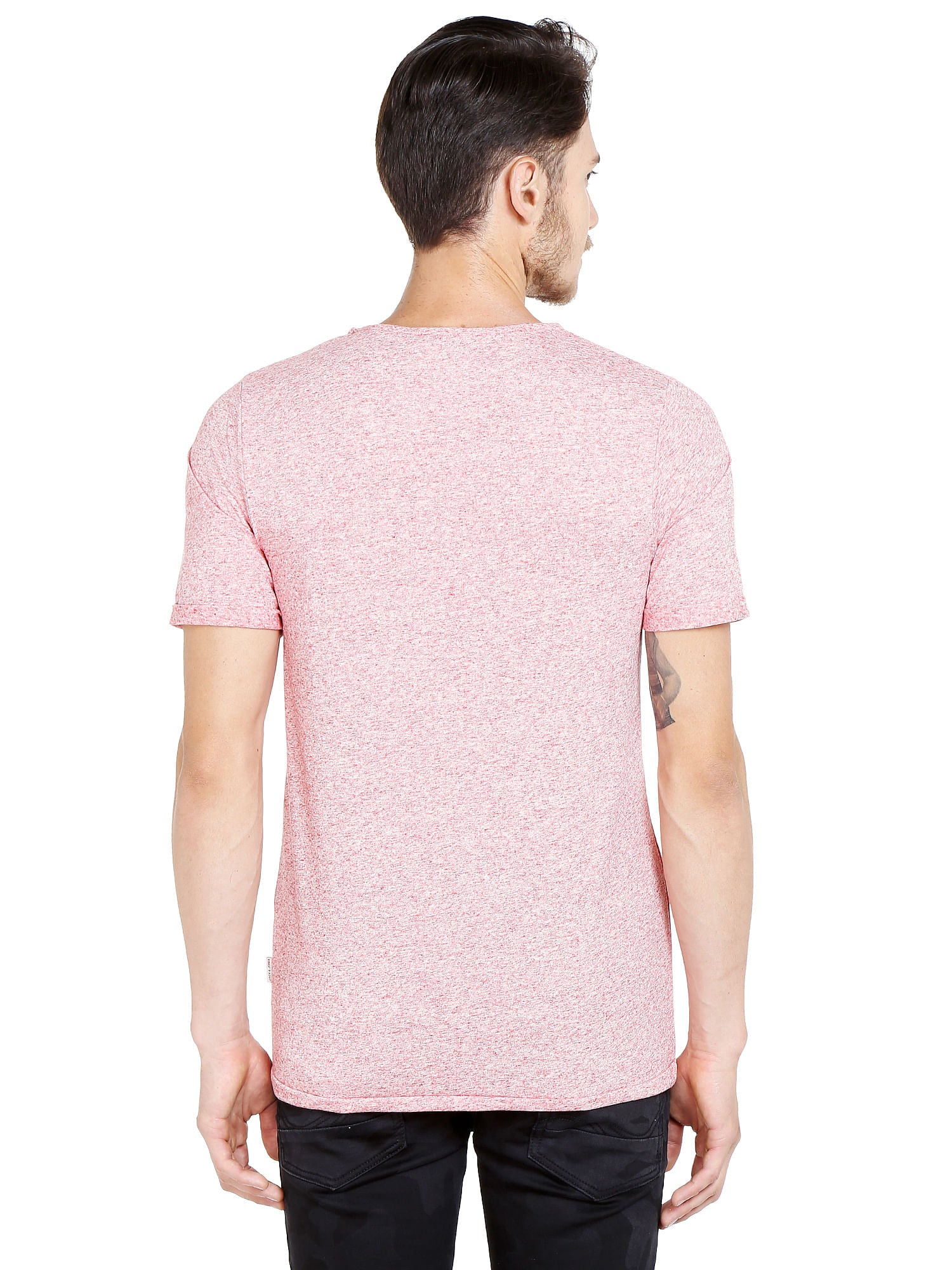 Red Crew Neck T-Shirt