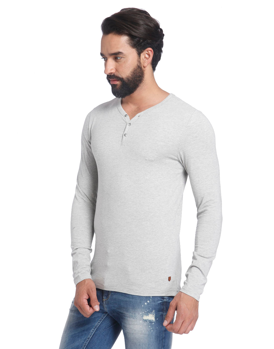 Solid Casual T-Shirt