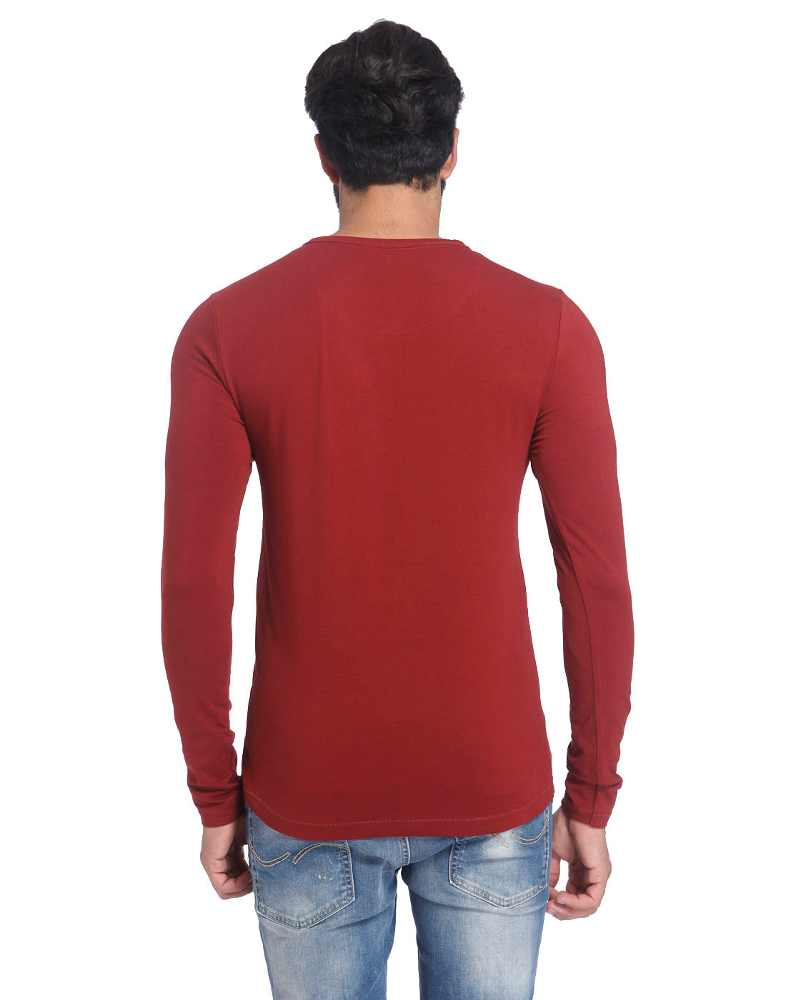 Solid Casual T-Shirt