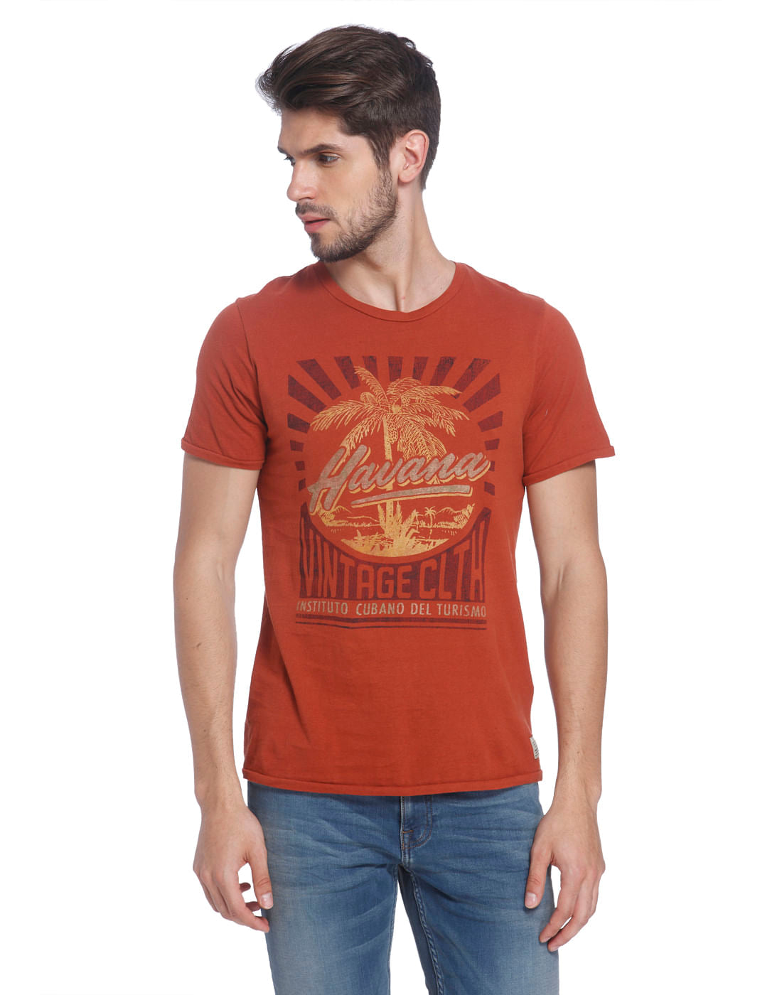 Printed T-Shirt - S