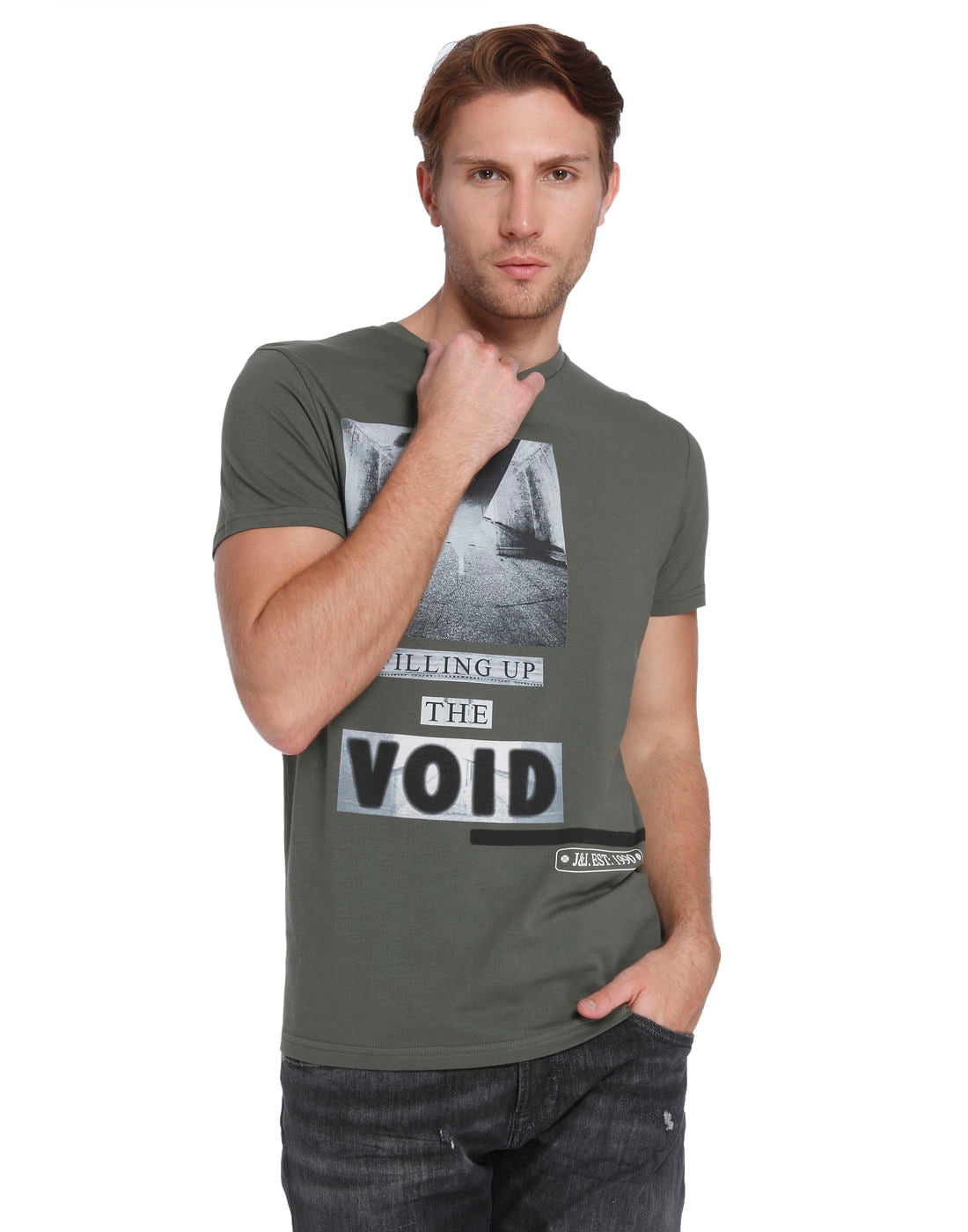 Casual Printed T-Shirt - S