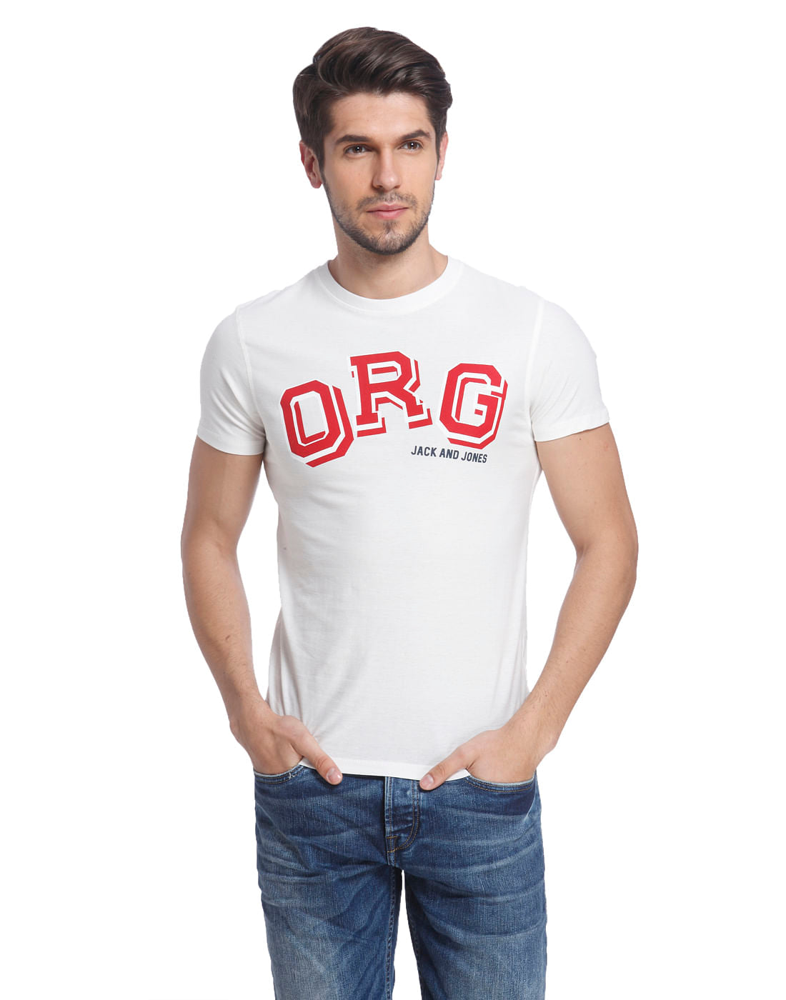 Graphic Print Casual T-Shirt - S